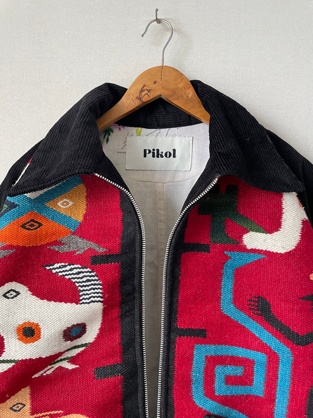 Woven Bird Sports Jacket