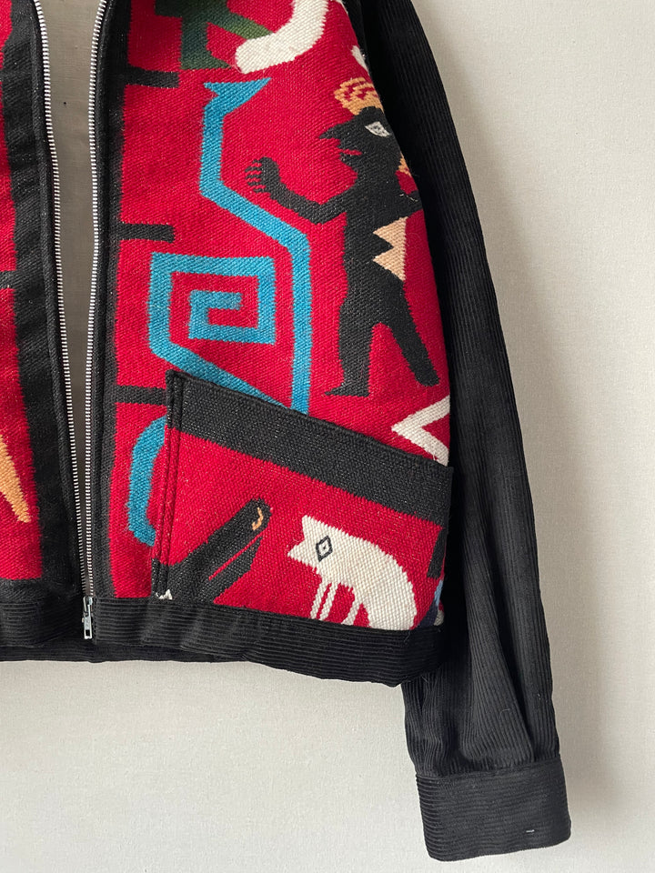 Woven Bird Sports Jacket