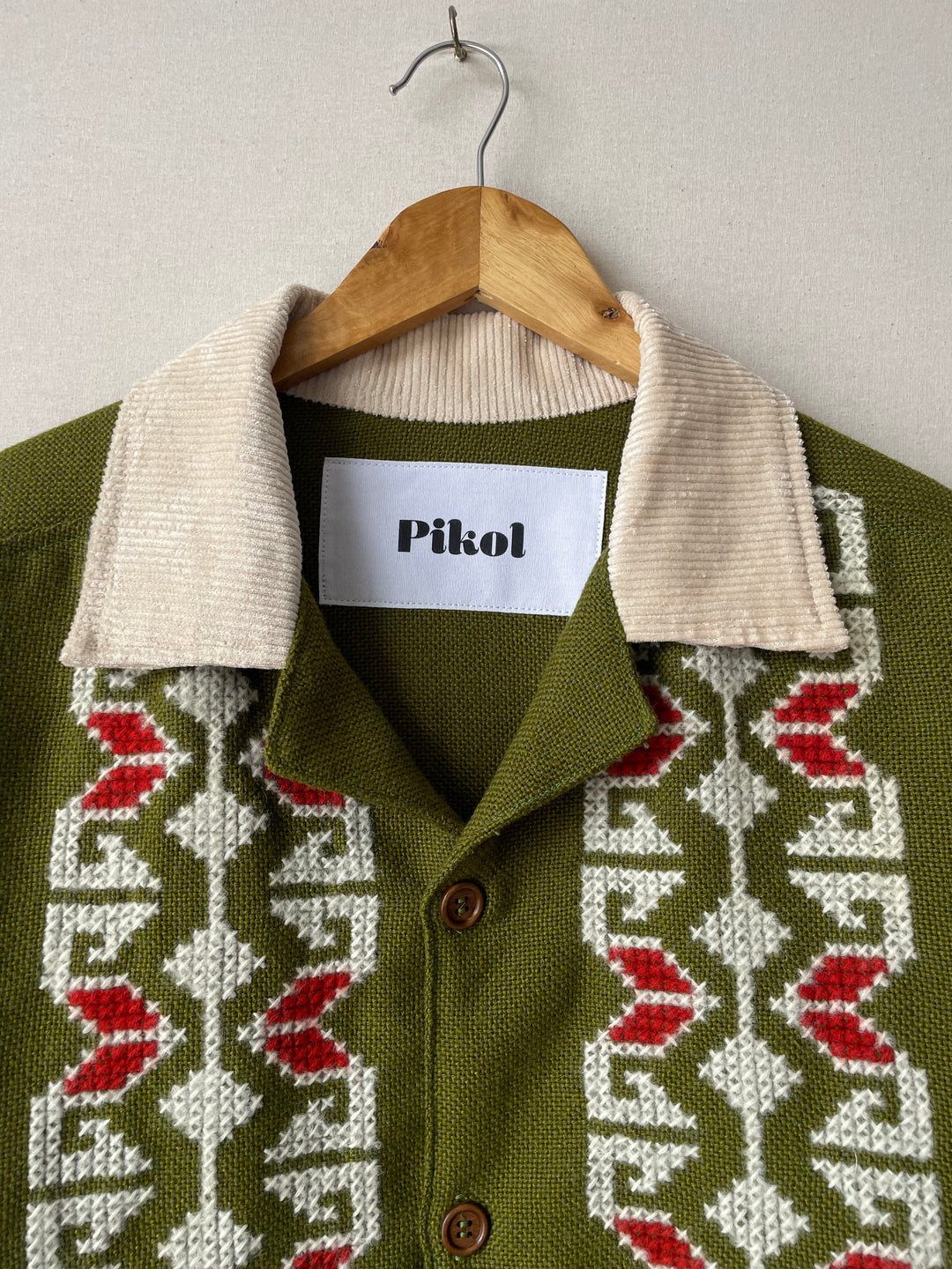 Cross-stitch Blanket Jacket