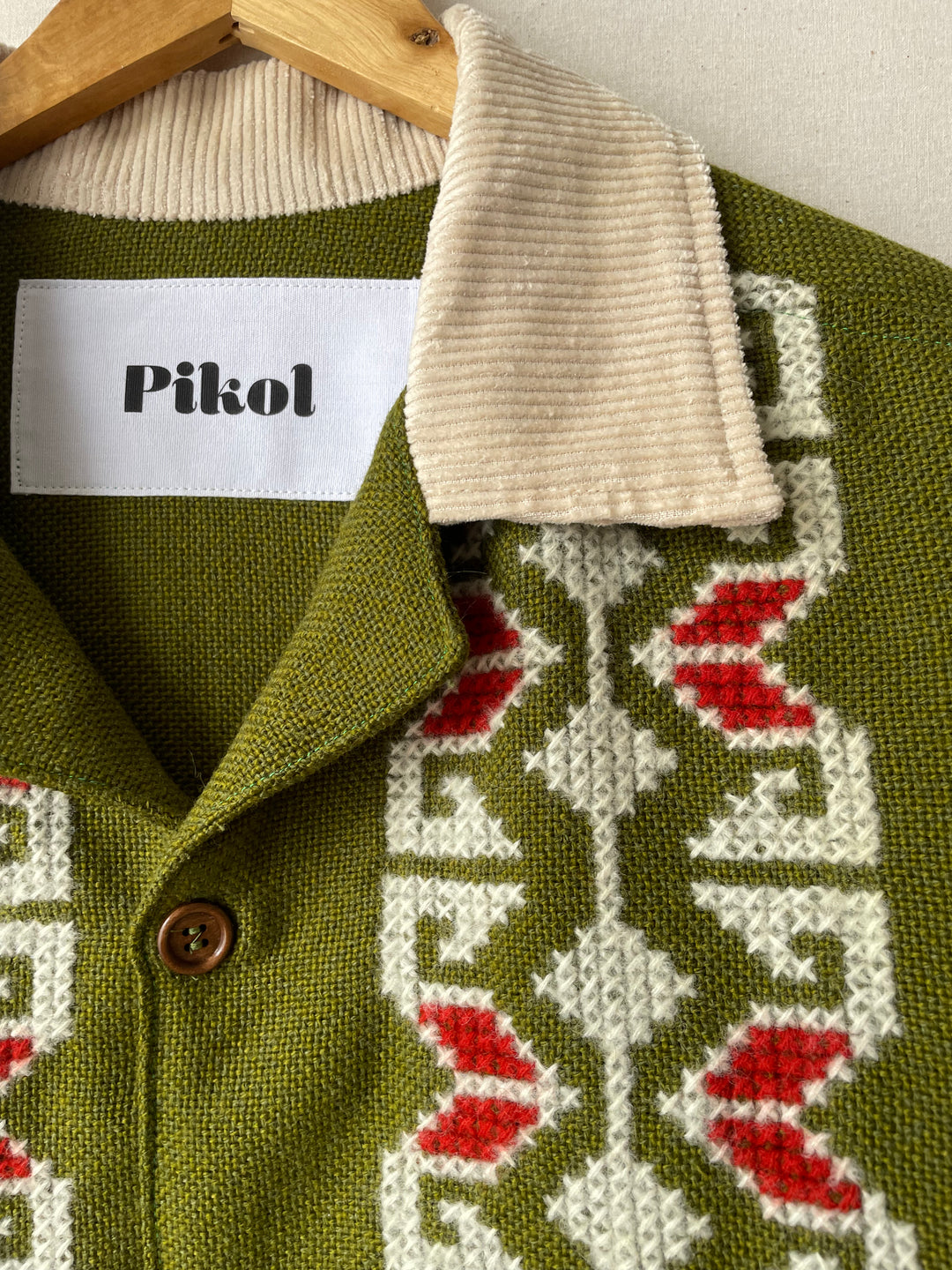 Cross-stitch Blanket Jacket