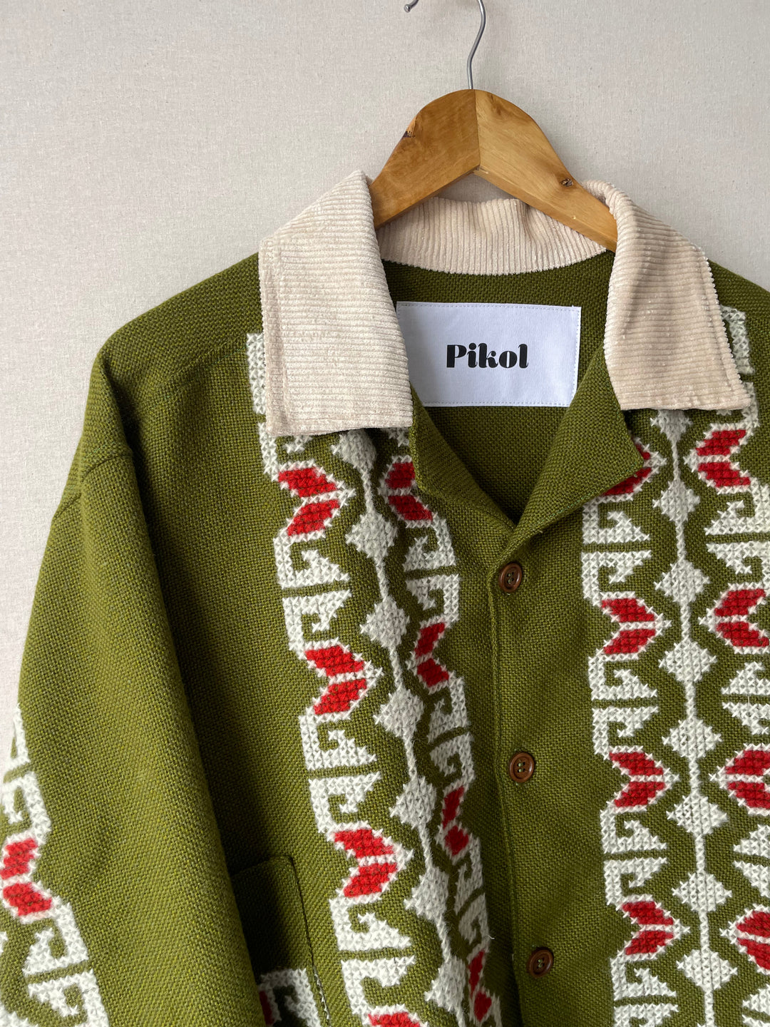 Cross-stitch Blanket Jacket