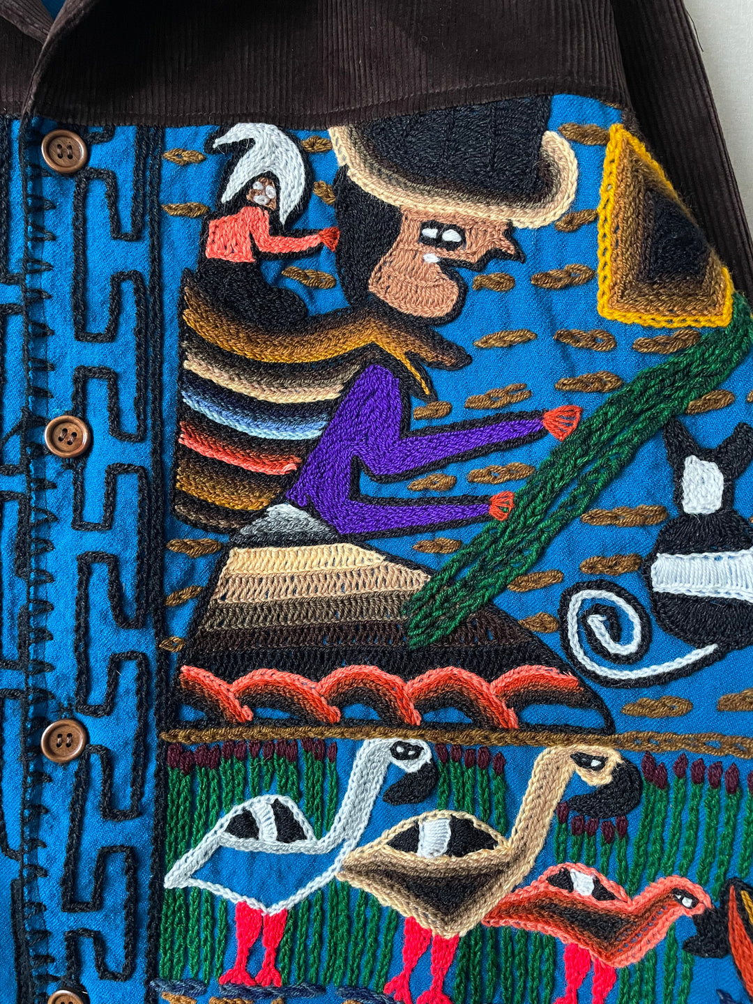 Peruvian Cord Tapestry Jacket