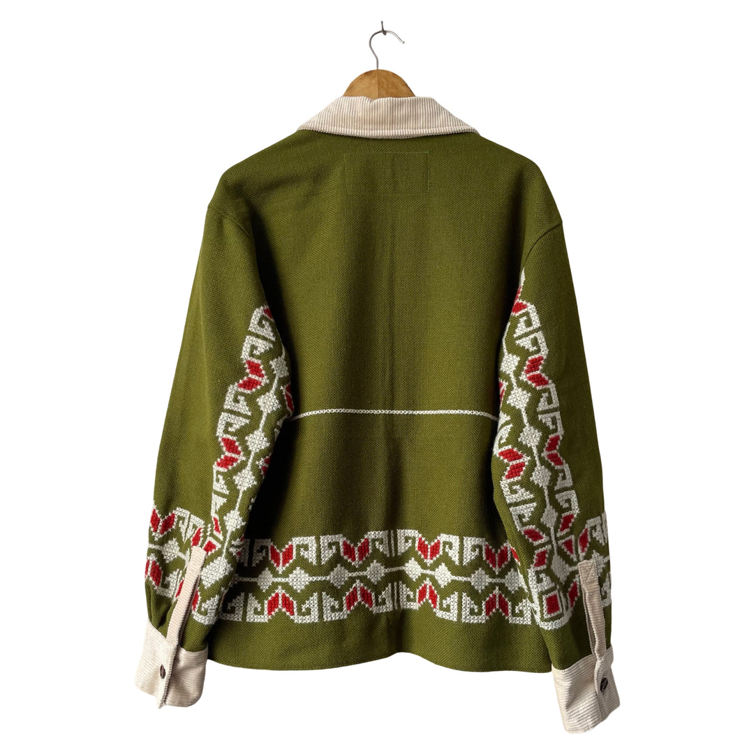 Cross-stitch Blanket Jacket