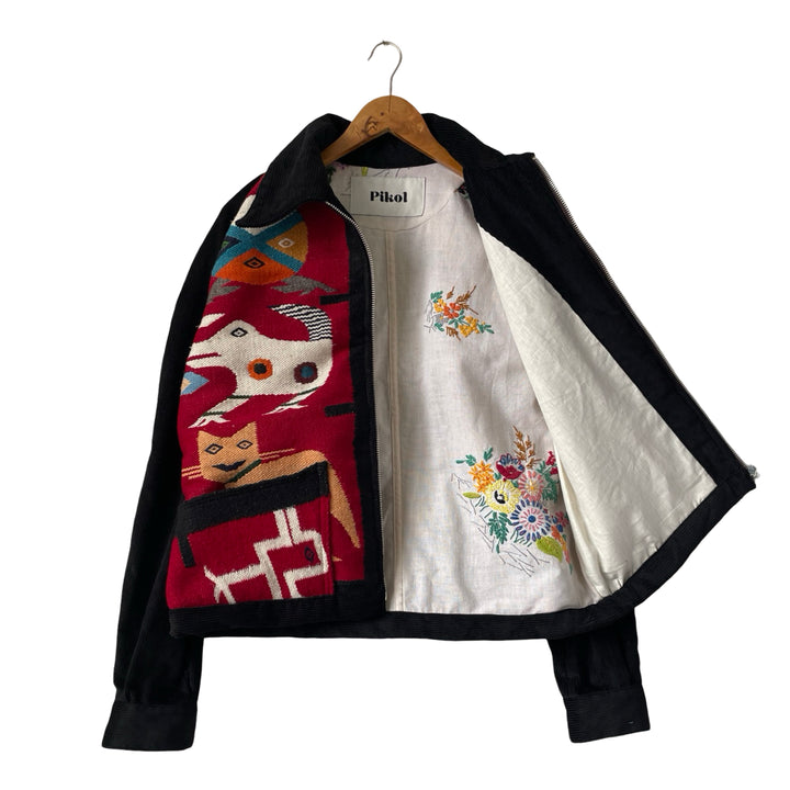 Woven Bird Sports Jacket