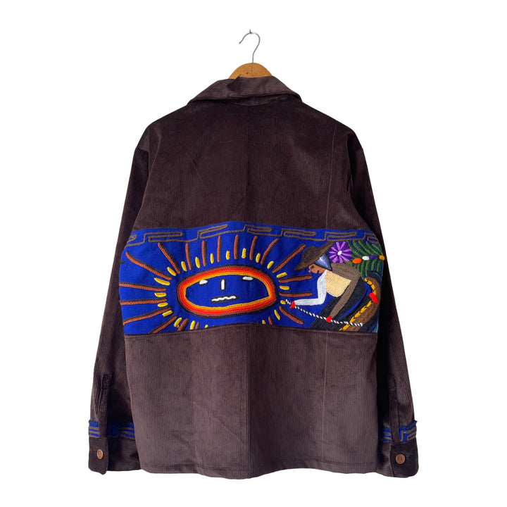 Peruvian Tapestry Jacket - Brown