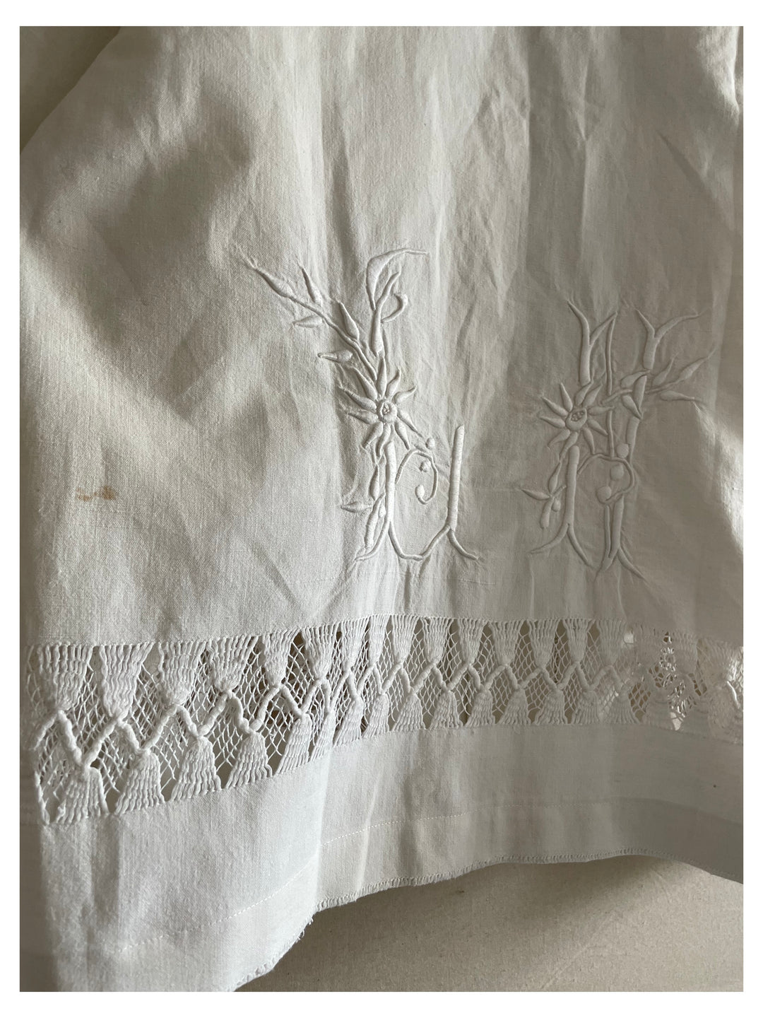 Antique French Monogram