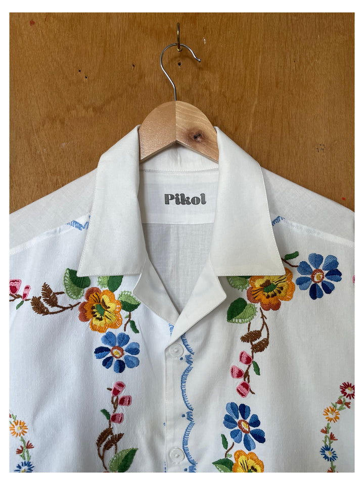 Floral Work Shirt