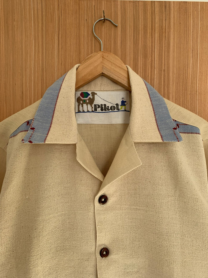 Tasselled Blanket Shirt