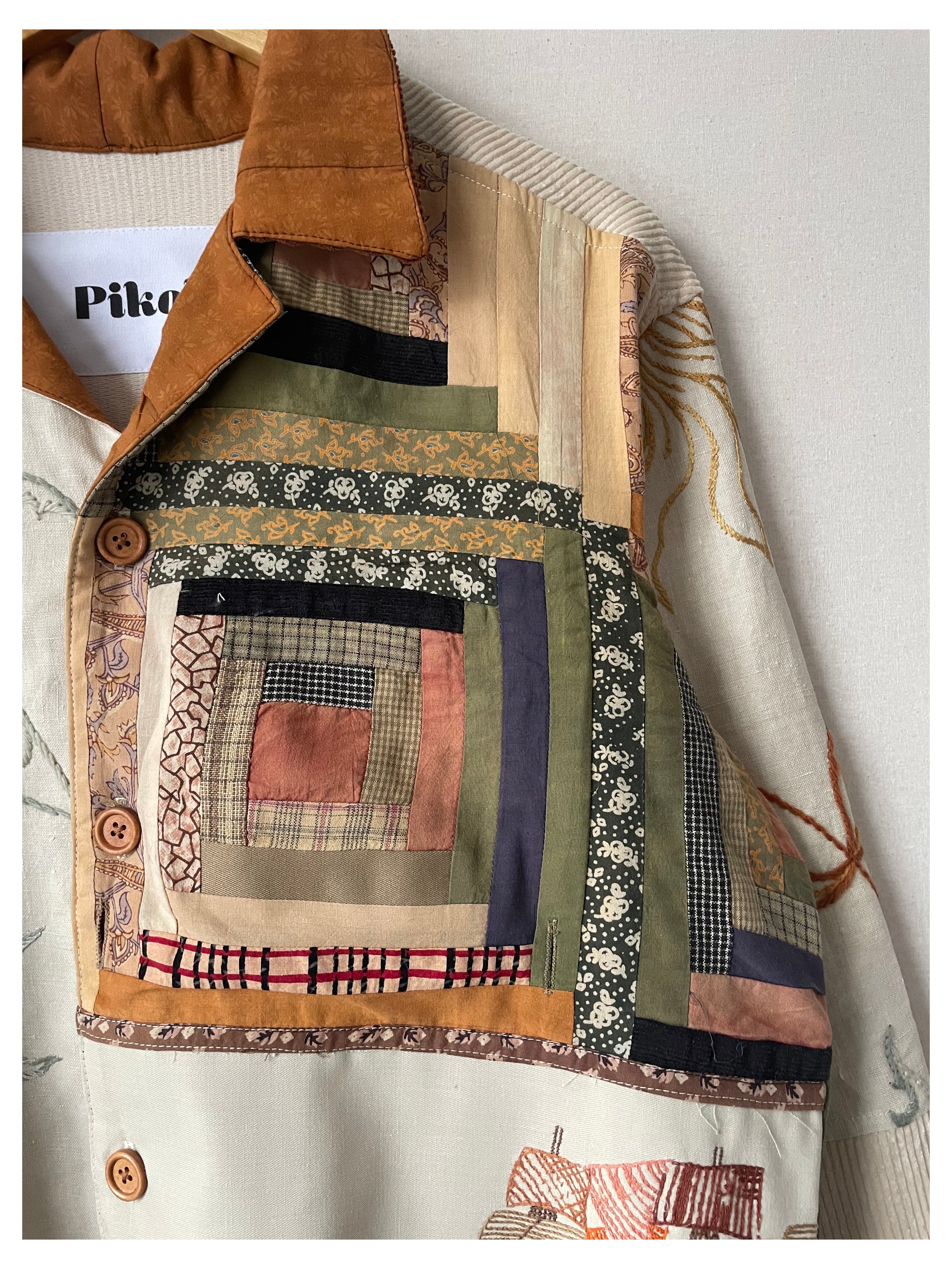 Patchwork Overshirt 1