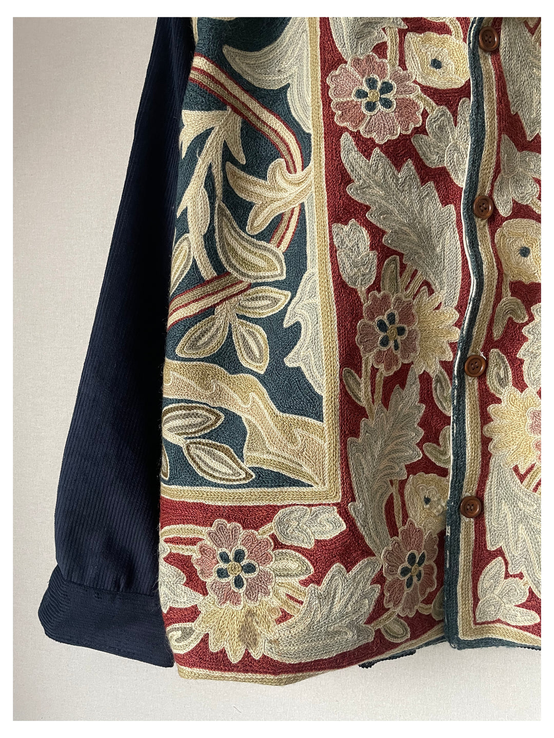 Antique Tapestry Jacket (Navy)