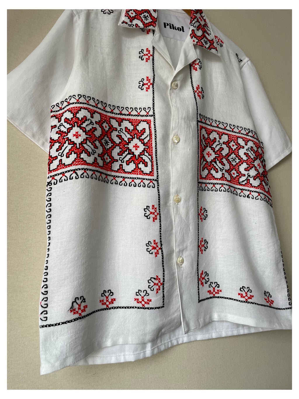 Red Cross-stitch