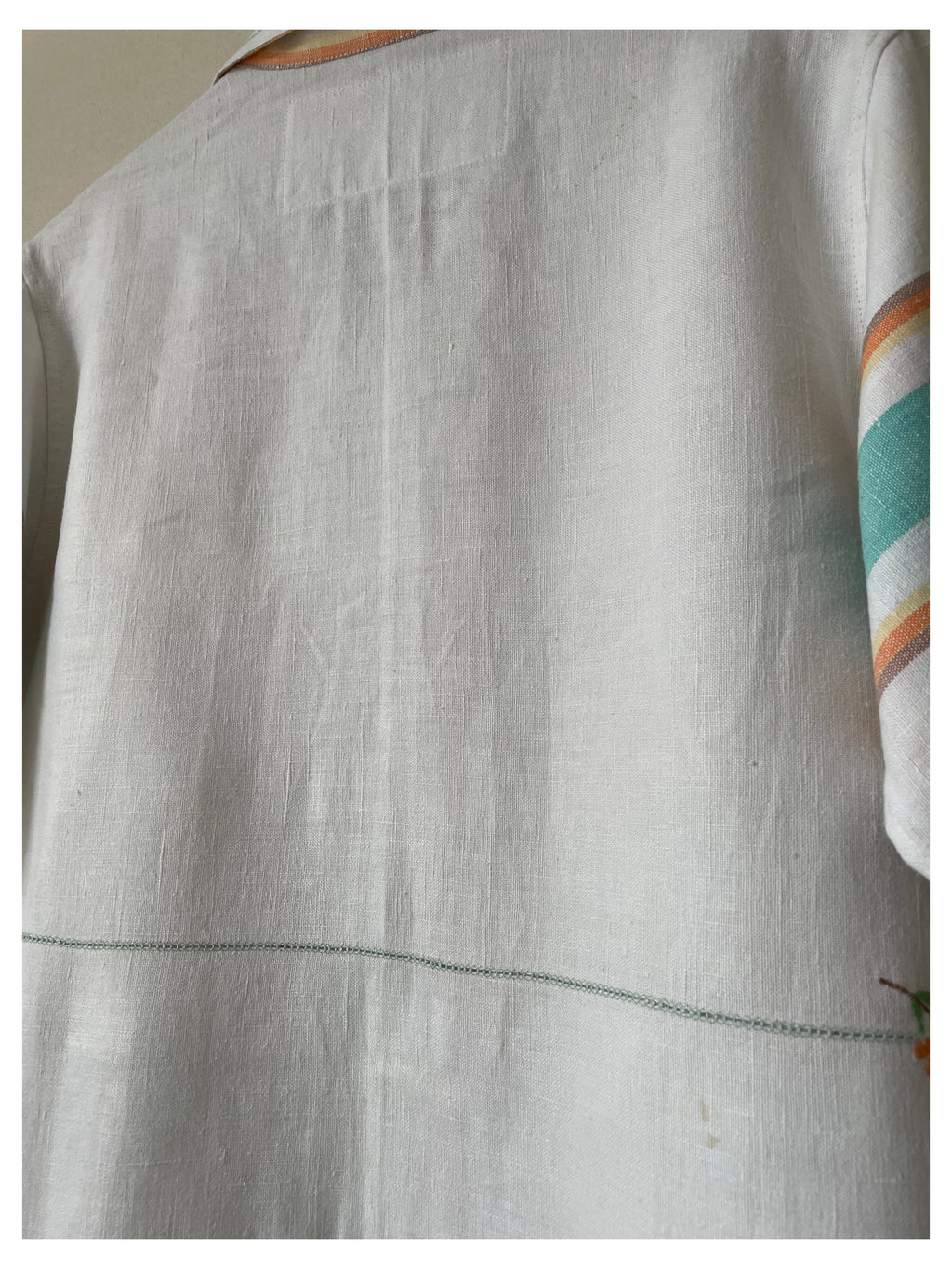 60s Floral Stripe