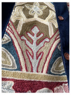 Antique Cord Tapestry 2 (Navy)