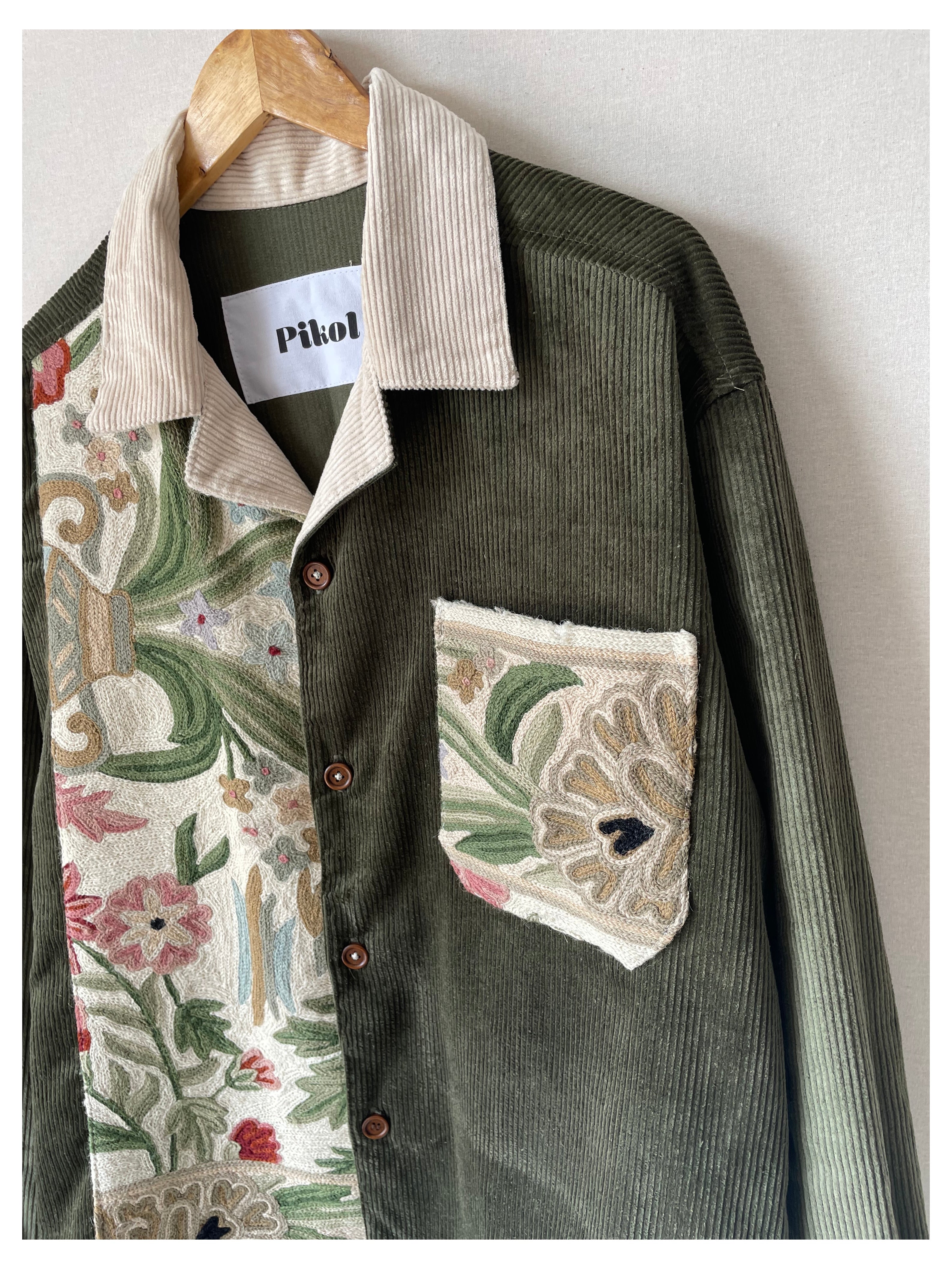 Antique Cord Tapestry (Green)