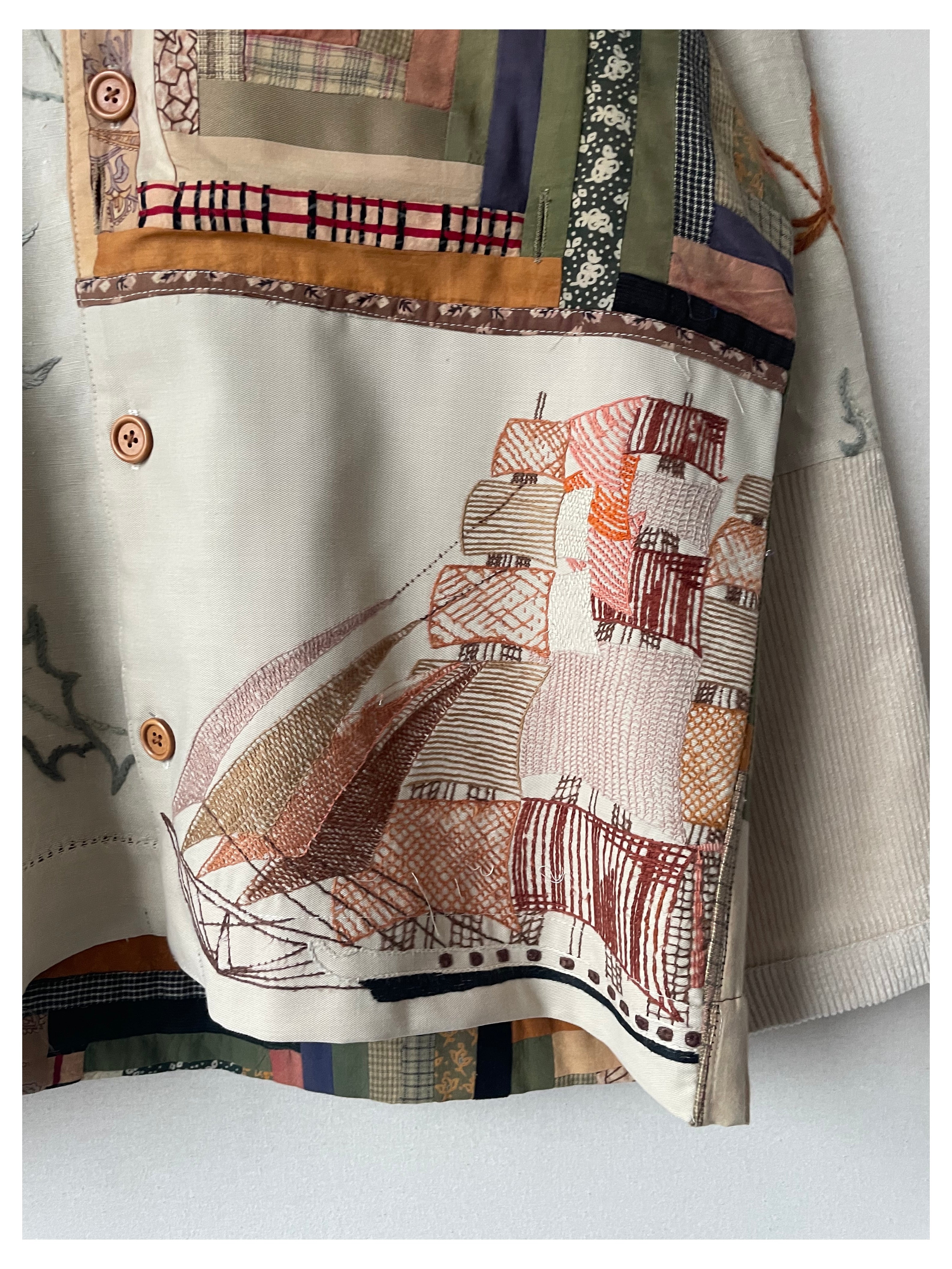 Patchwork Overshirt 1