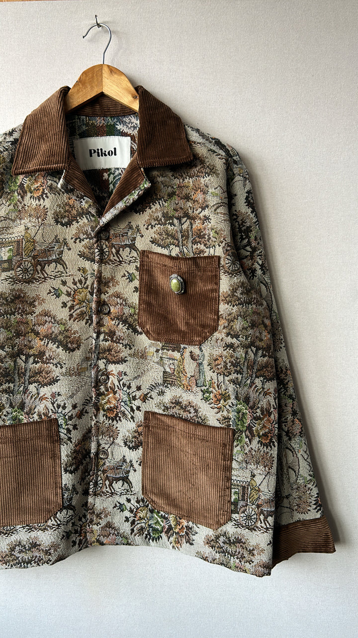 Horse & Cart Tapestry Jacket