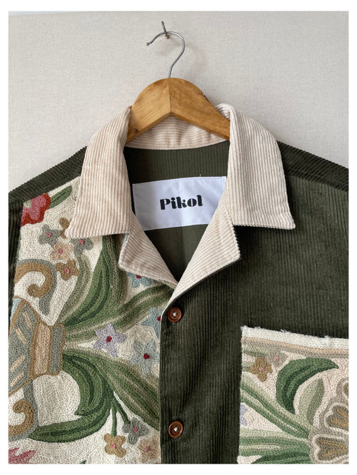 Antique Cord Tapestry (Green)