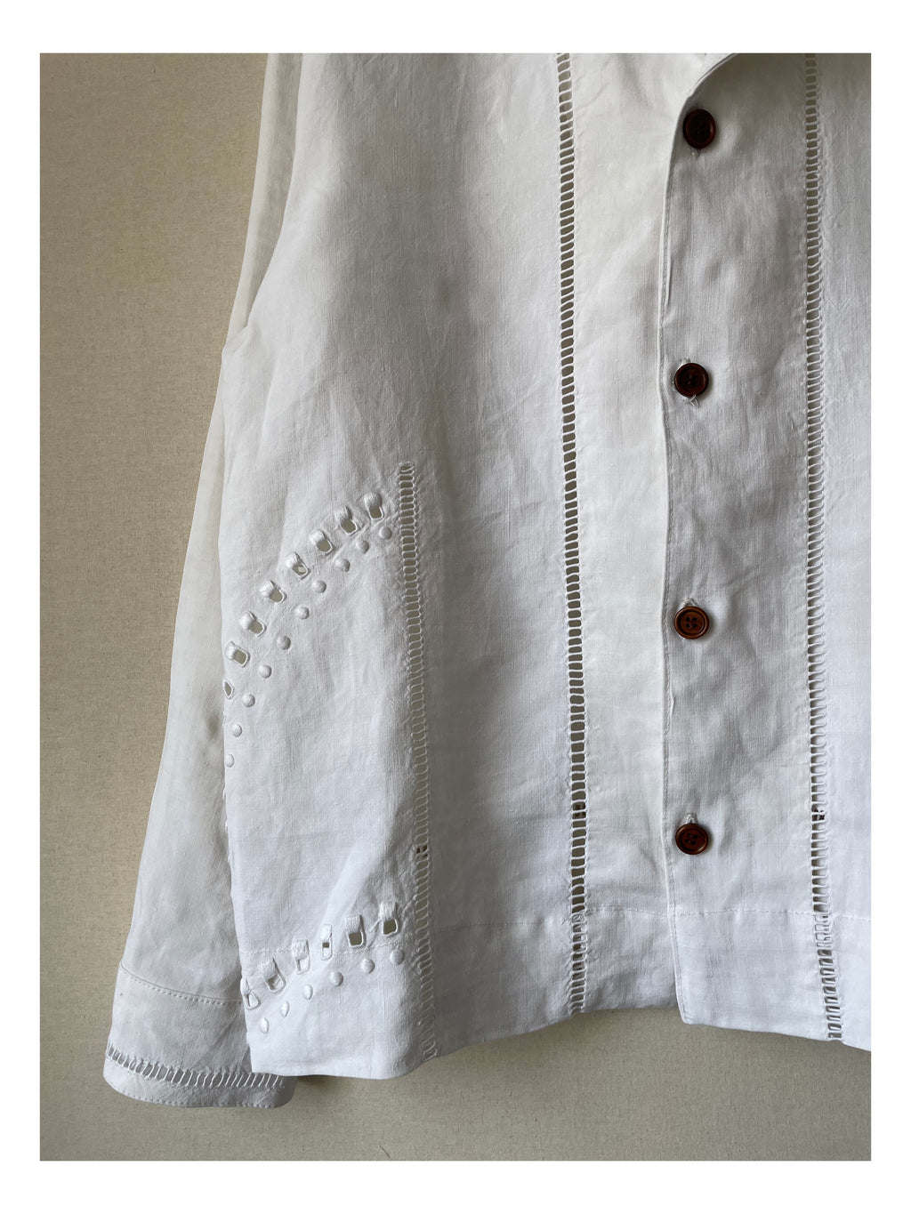 White Antique Monogram