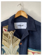 Antique Cord Tapestry 2 (Navy)
