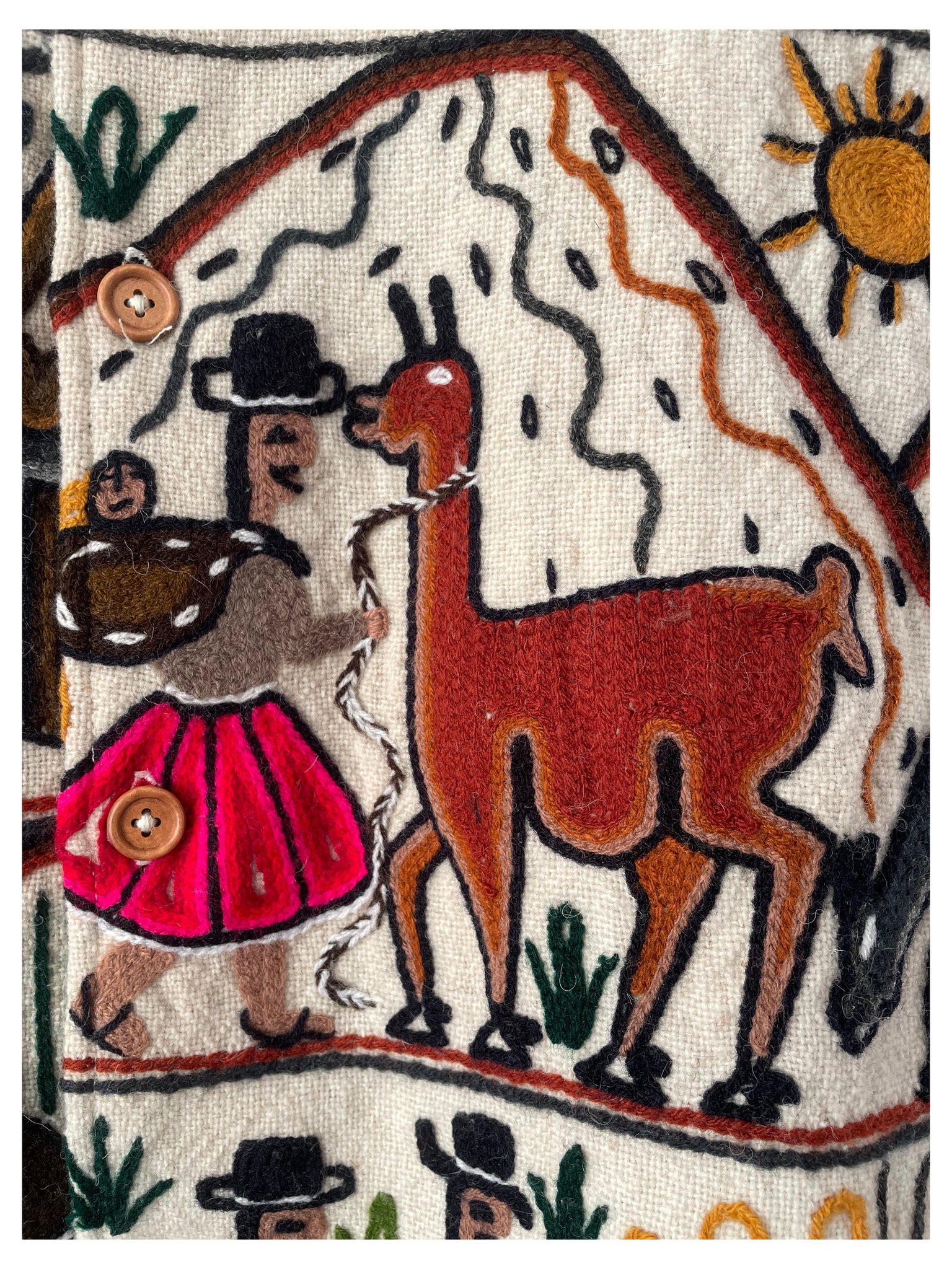 Cord Peruvian Tapestry Overshirt