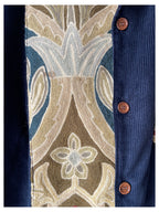 Antique Cord Tapestry 2 (Navy)