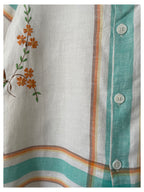 60s Floral Stripe
