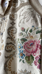 Antique Cross-stitch Flowers