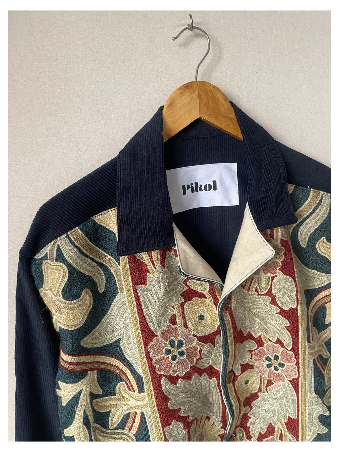 Antique Tapestry Jacket (Navy)