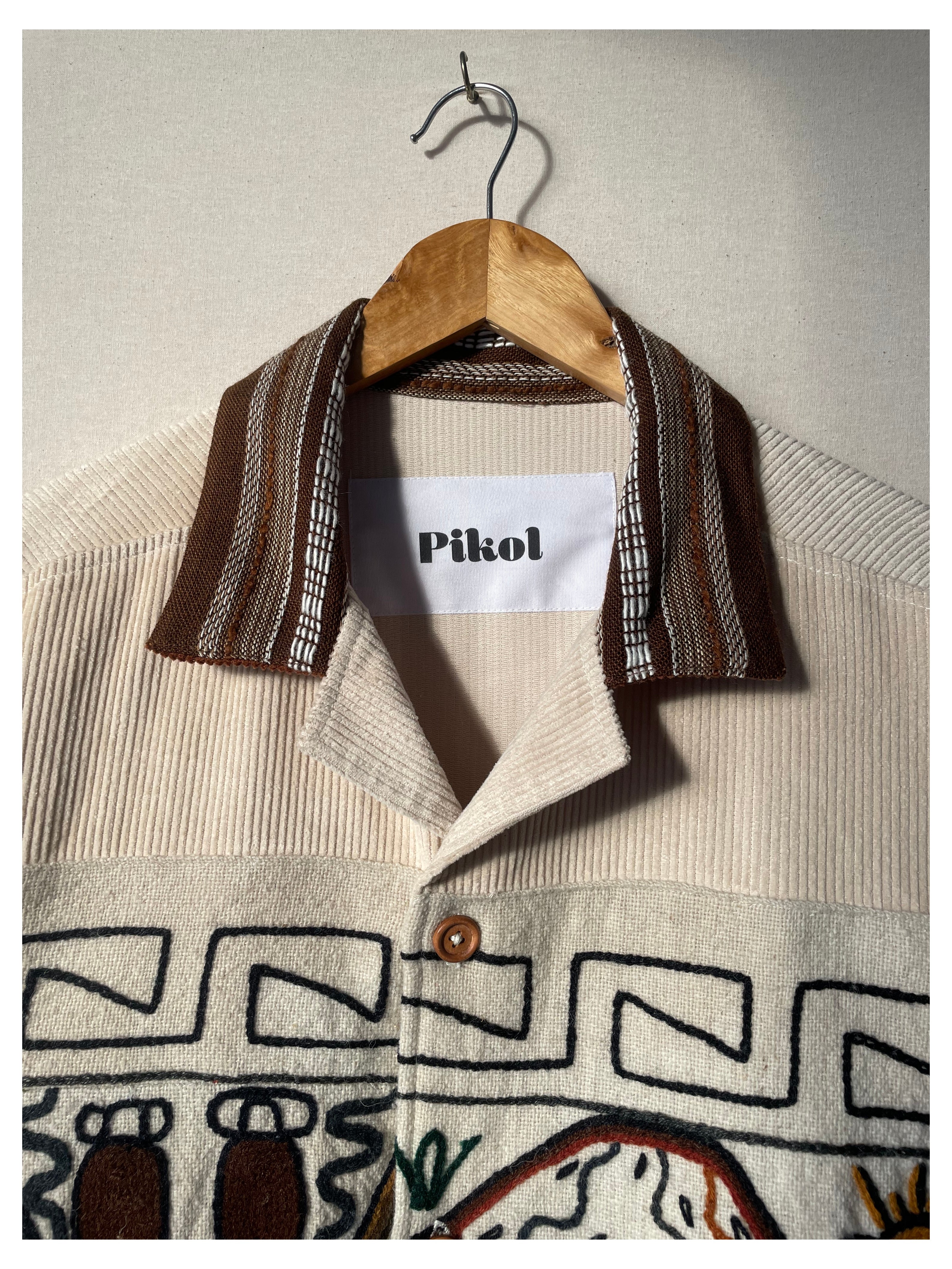 Cord Peruvian Tapestry Overshirt