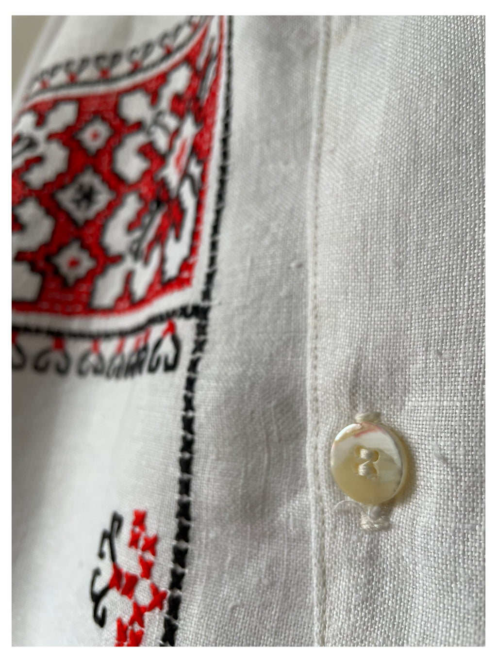 Red Cross-stitch