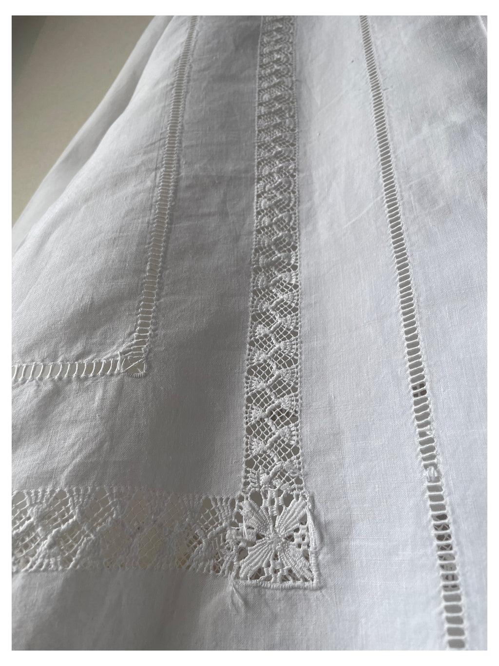 White Drawn Thread