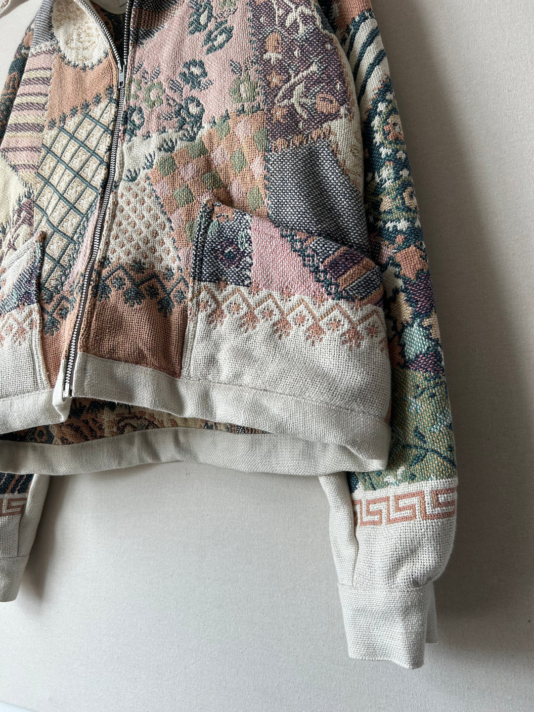 Patchwork Sports Jacket