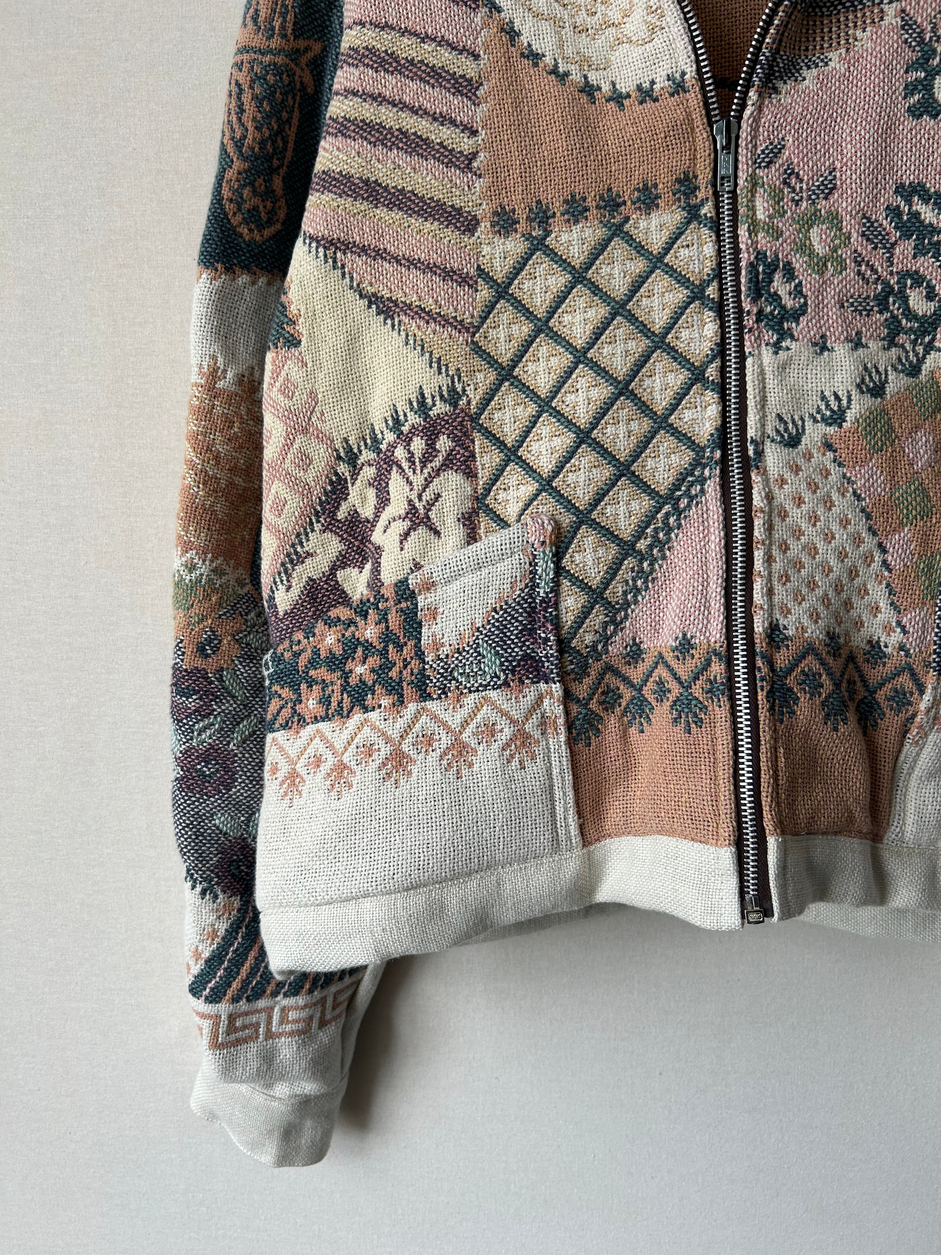 Patchwork Sports Jacket