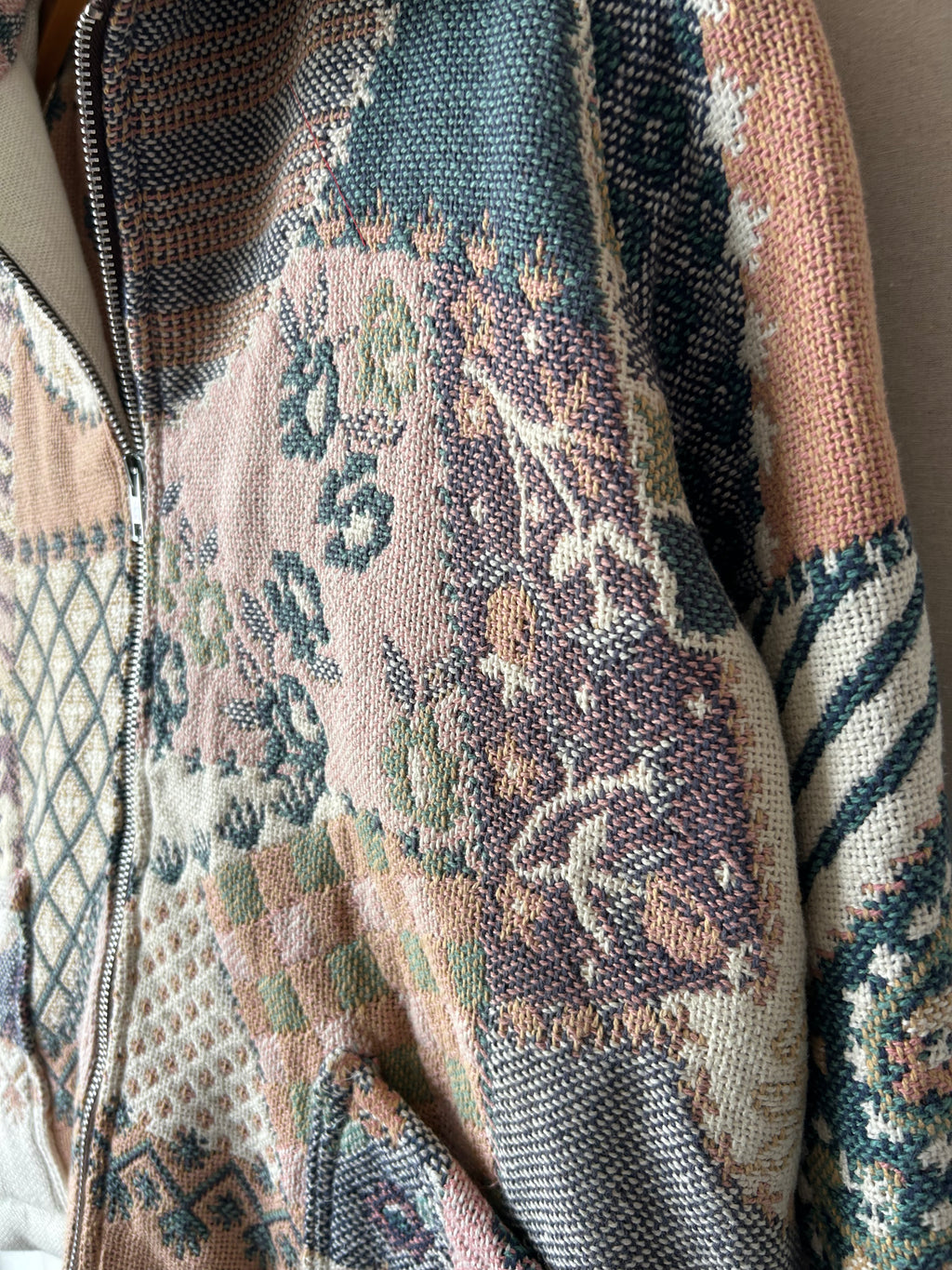 Patchwork Sports Jacket