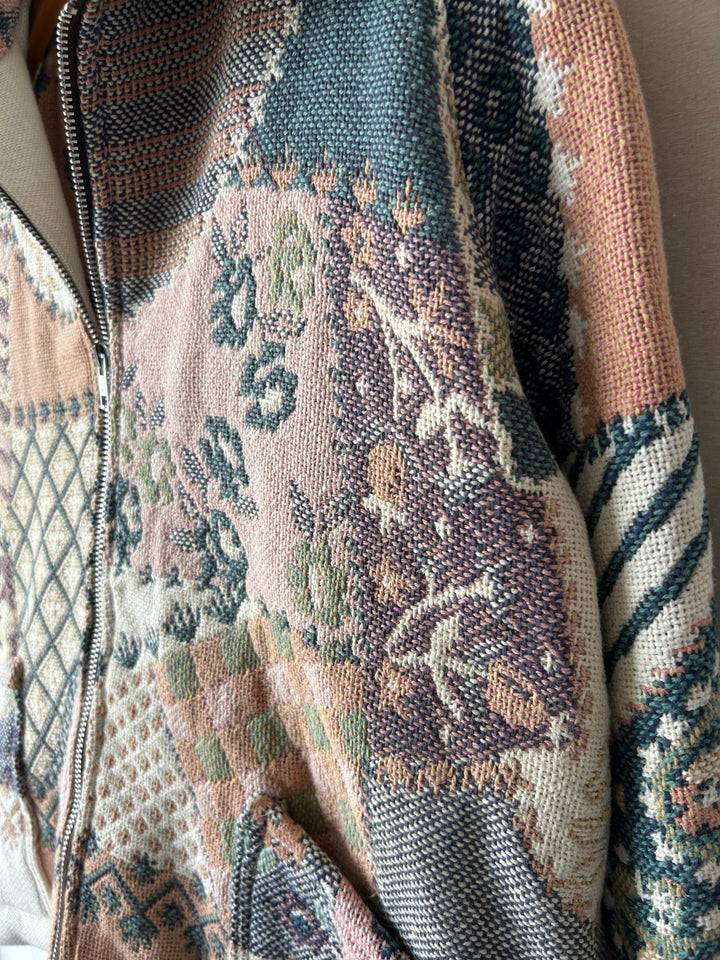 Patchwork Sports Jacket