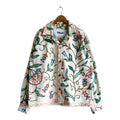 Floral Chainstitch Overshirt
