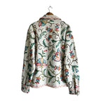 Floral Chainstitch Overshirt
