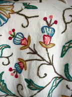 Floral Chainstitch Overshirt
