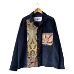 Antique Cord Tapestry 2 (Navy)