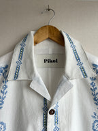 Blue Cross-stitch