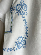 Blue Cross-stitch