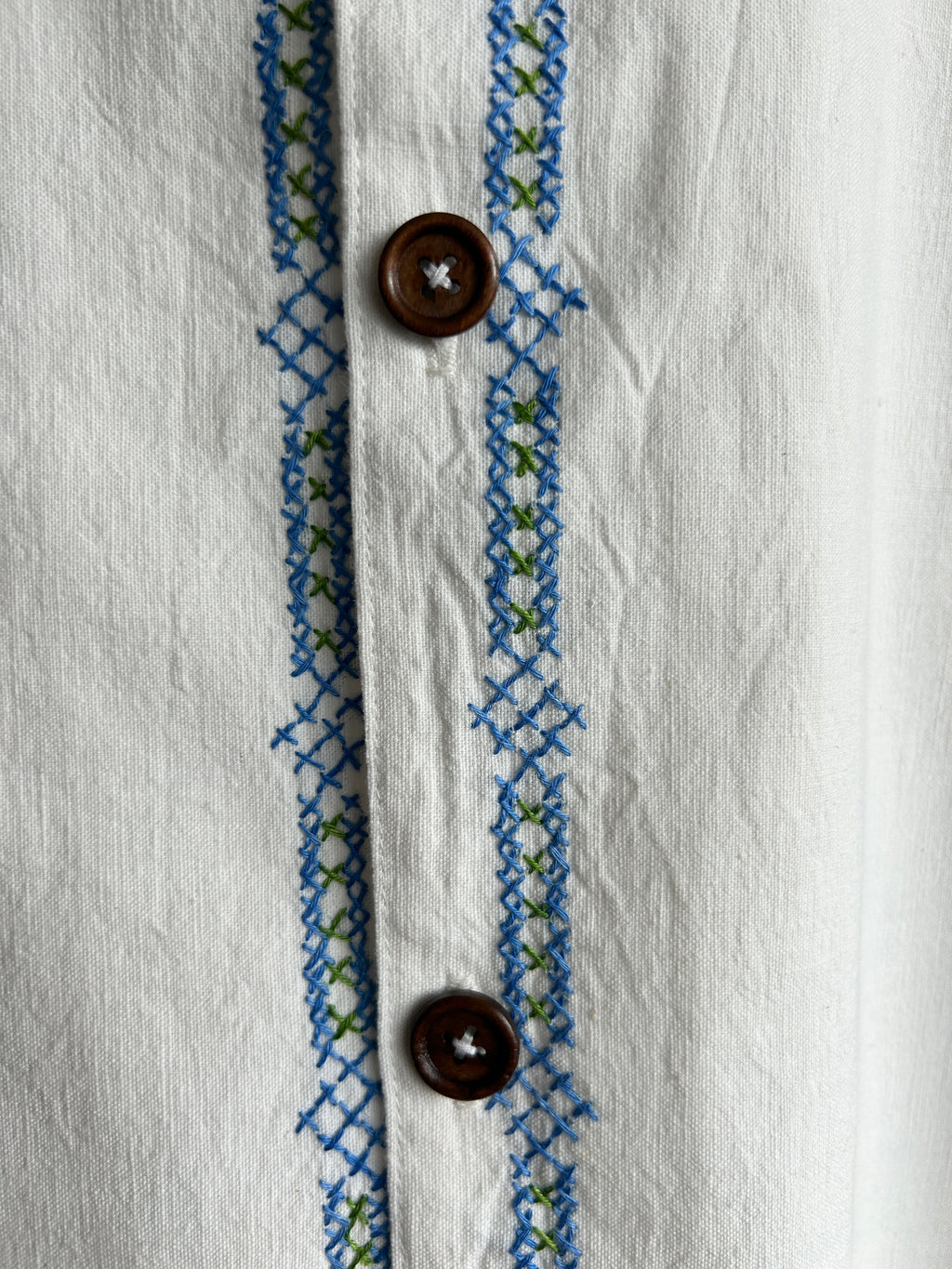 Blue Cross-stitch