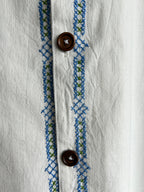 Blue Cross-stitch