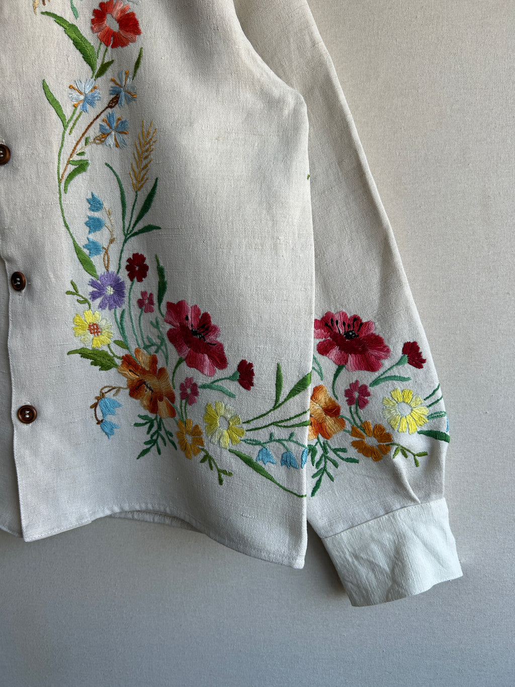 Antique Linen Flowers