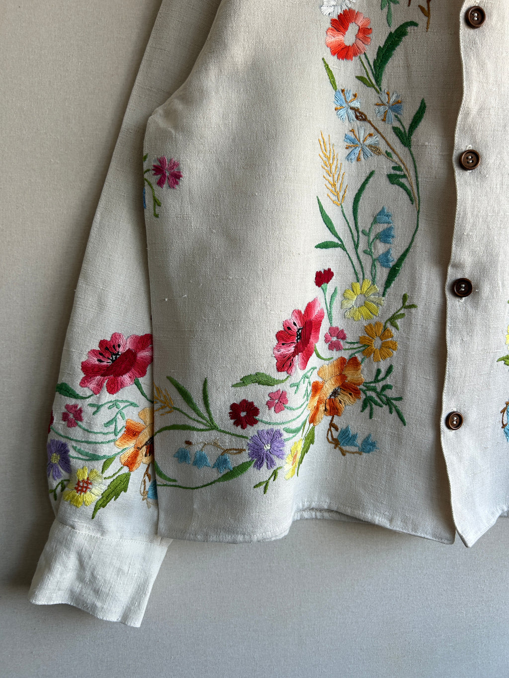 Antique Linen Flowers