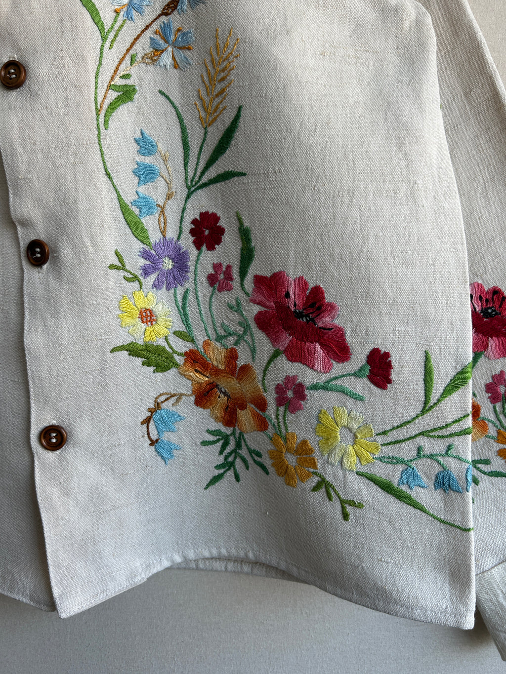 Antique Linen Flowers