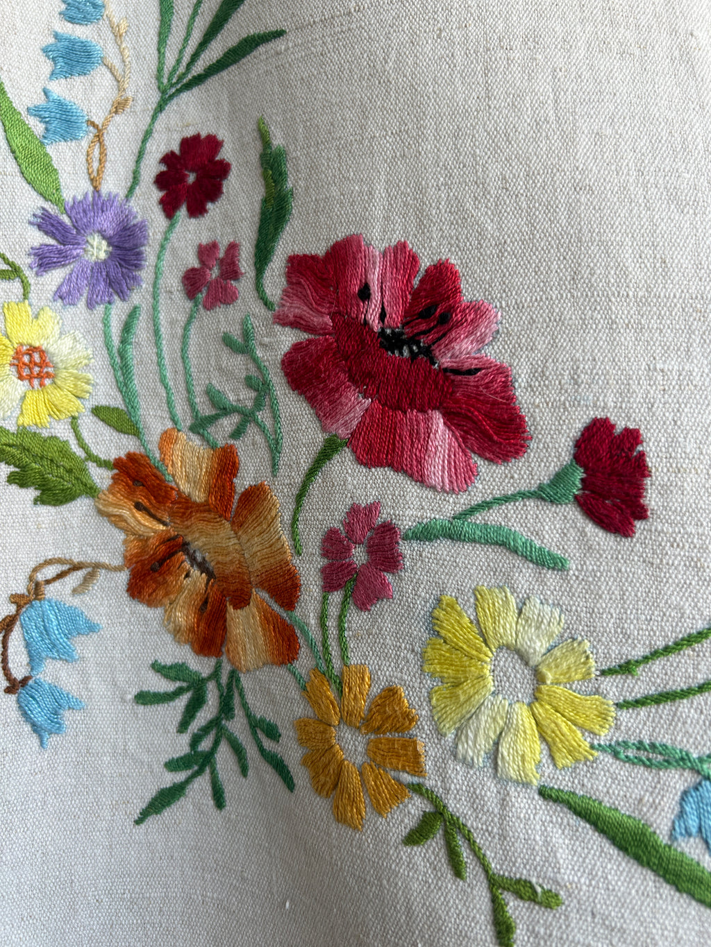 Antique Linen Flowers