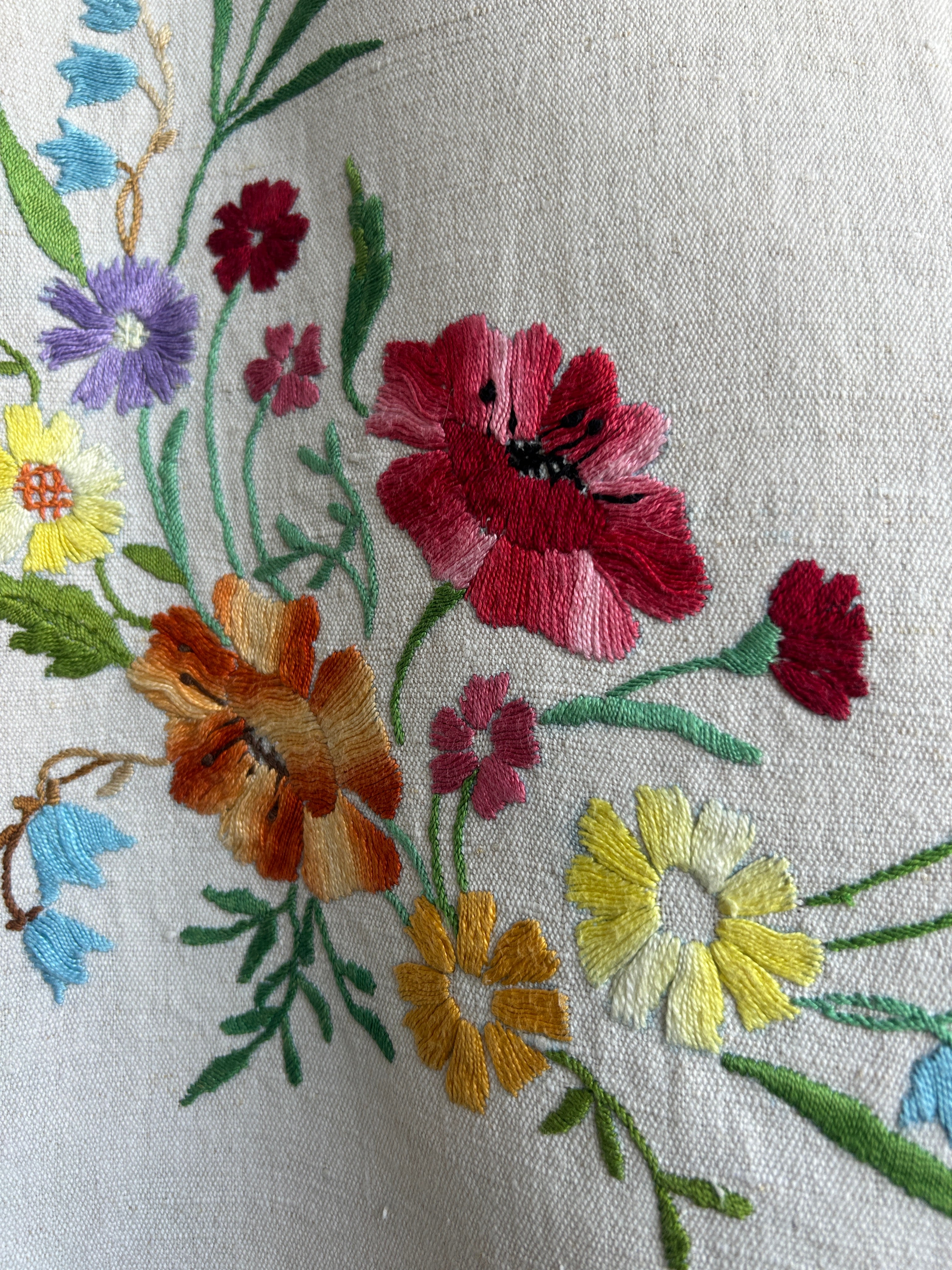Antique Linen Flowers