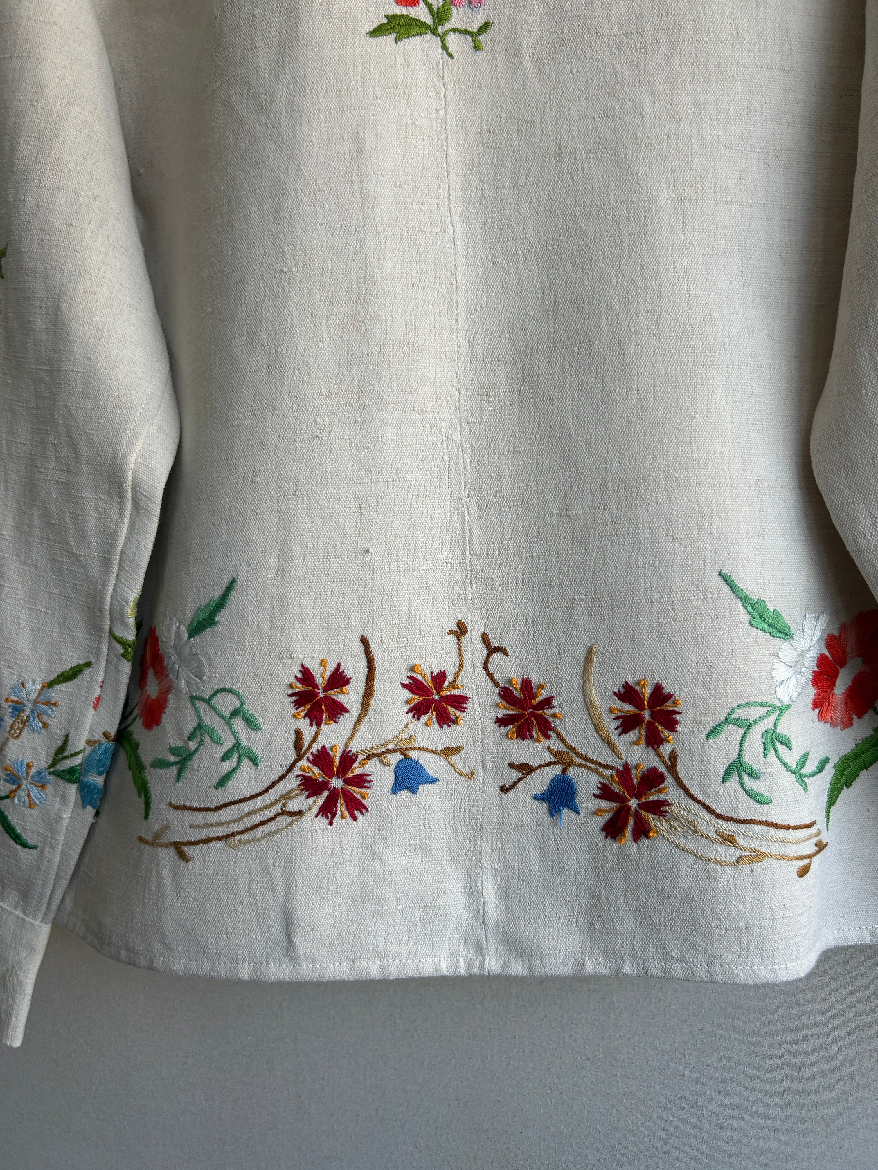 Antique Linen Flowers