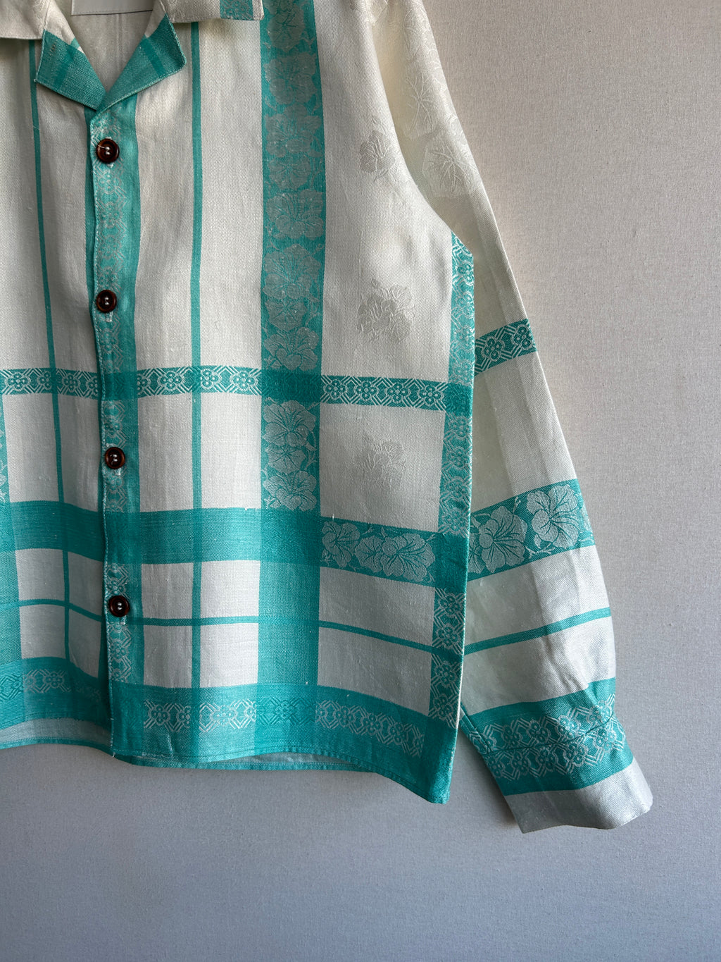 Blue Damask